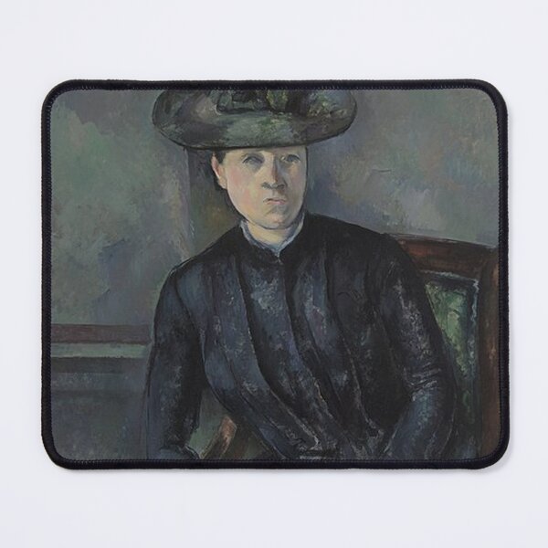 Item preview, Madame Cezanne with Green hat designed and sold by tomorrowsart.