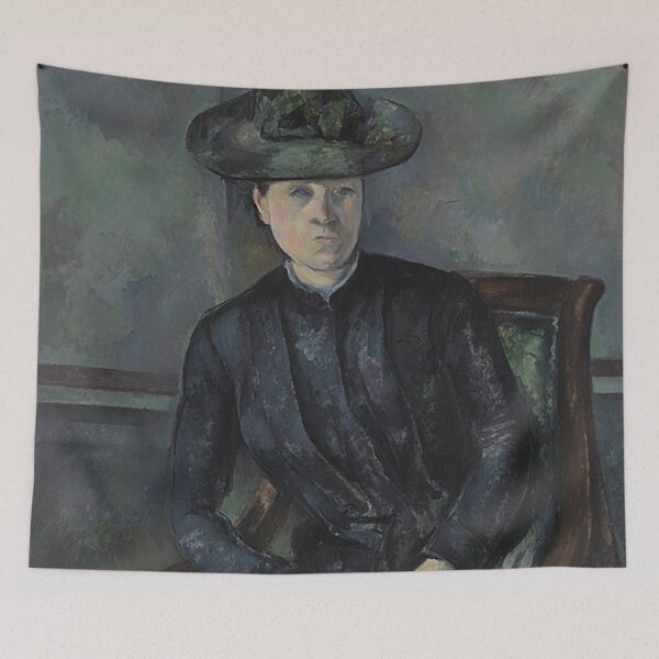 Artikelvorschau, Madame Cézanne mit grünem Hut entworfen und verkauft von tomorrowsart.