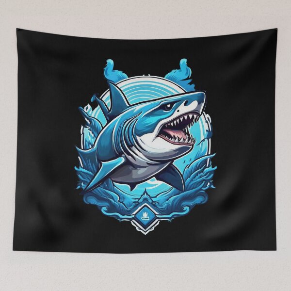 Item preview, Shark Dreams Run Deep designed and sold by RockitBaby.