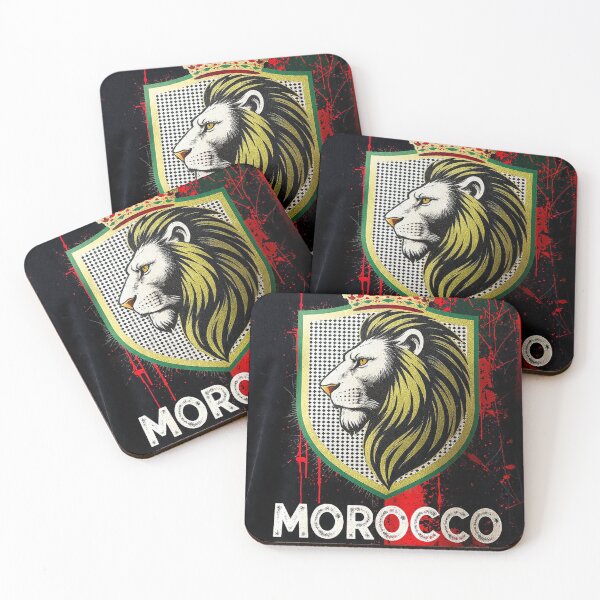 Item preview, Morocco Crowned Lion Street T-Shirt designed and sold by djovan.