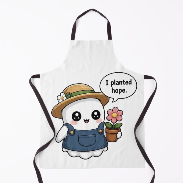 Item preview, Hopeful Ghost Gardener designed and sold by Icareis-Studios.