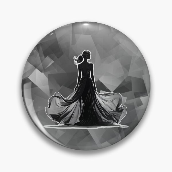 Item preview, Copy of Copy of Pattern - Gray Cubes with Elegant Woman designed and sold by ZepoPublishing.