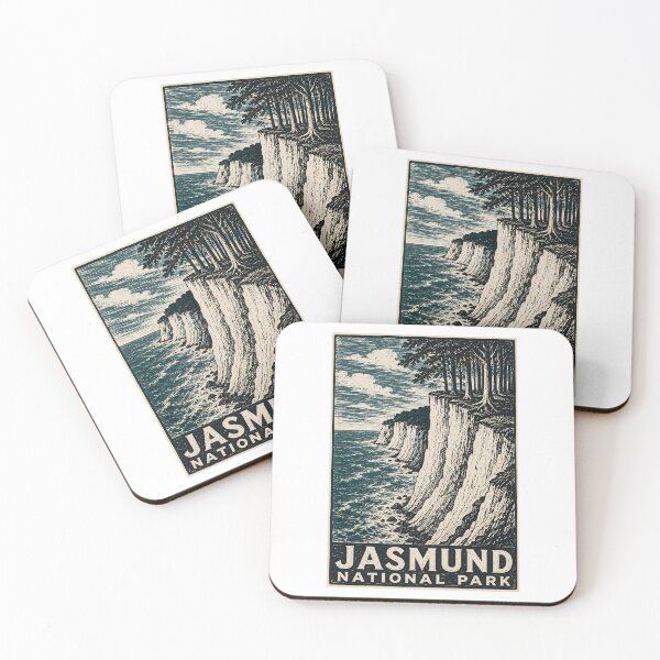 Item preview, Königsstuhl Rügen Chalk Cliffs Jasmund National Park designed and sold by Digital Dreams Arts.