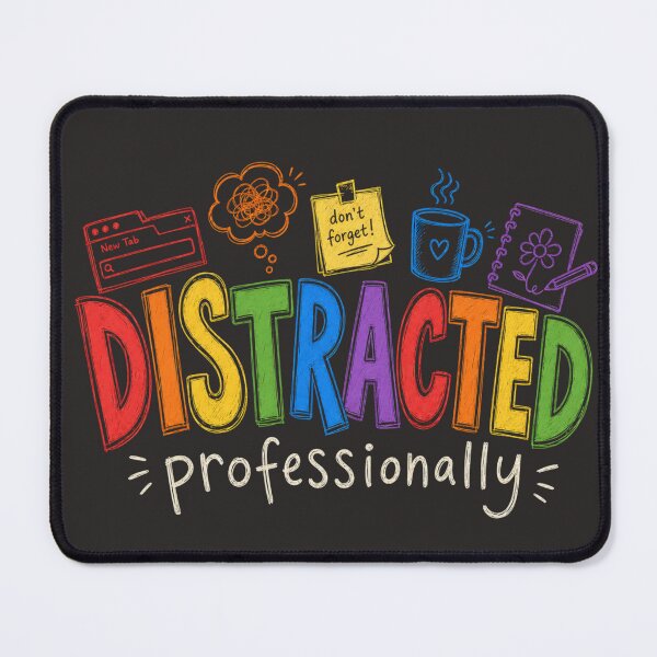 Item preview, Distracted Professionally designed and sold by AuroraPublishing.