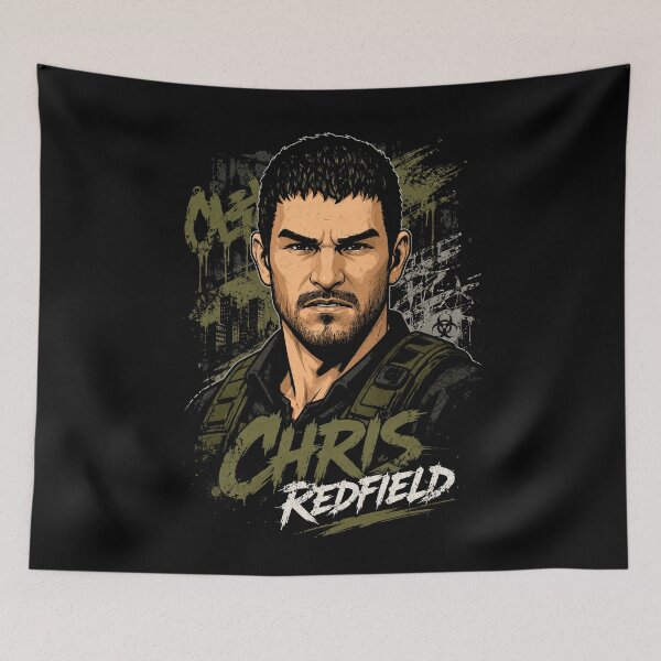 Item preview, Chris Redfield Art - Resident Evil designed and sold by superhetero.