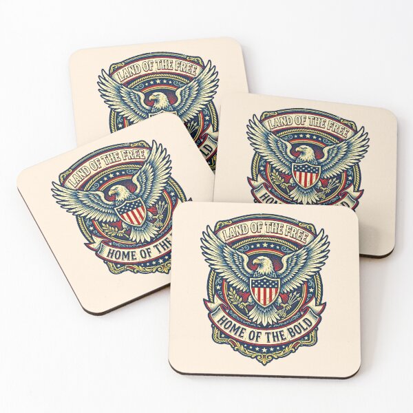 Item preview, Vintage Patriotic American Eagle Badge Typography designed and sold by EvergreenPark - Tee Studio.