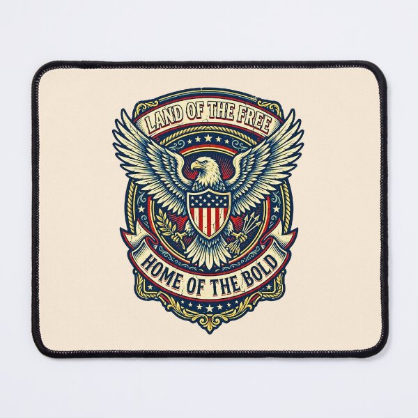 Item preview, Vintage Patriotic American Eagle Badge Typography designed and sold by EvergreenPark - Tee Studio.