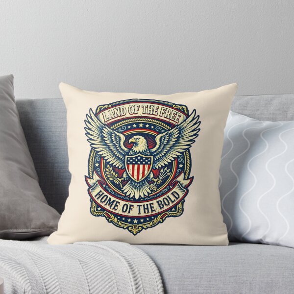 Item preview, Vintage Patriotic American Eagle Badge Typography designed and sold by EvergreenPark - Tee Studio.