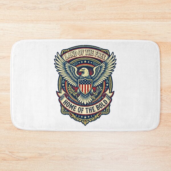 Item preview, Vintage Patriotic American Eagle Badge Typography designed and sold by EvergreenPark - Tee Studio.