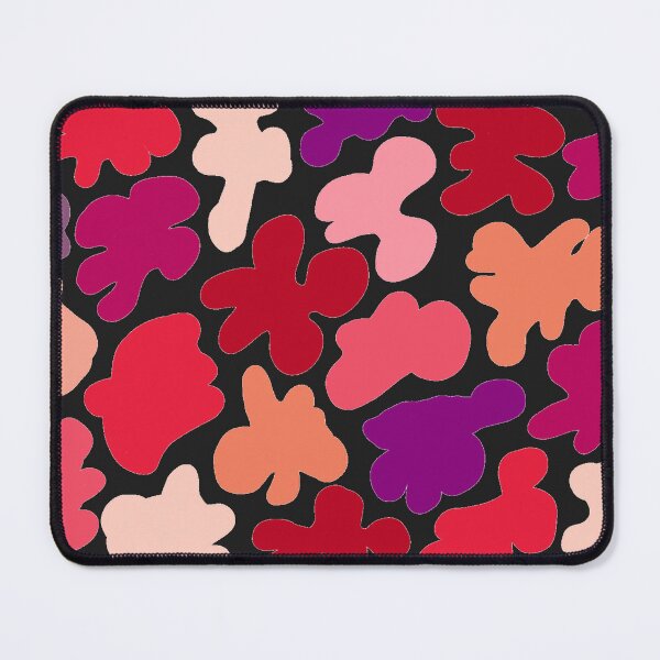 Item preview, Curly blobs black background designed and sold by GasconyPassion.