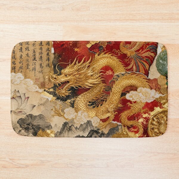 Item preview, Imperial Majesty: The Golden Dragon of China designed and sold by DarVibe Designs.