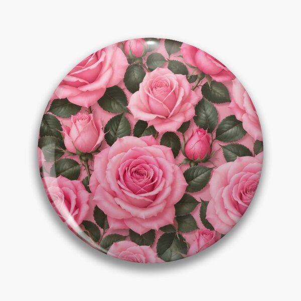 Item preview, Blush Rose Garden – Seamless Pink Floral Pattern designed and sold by ITSimagination.