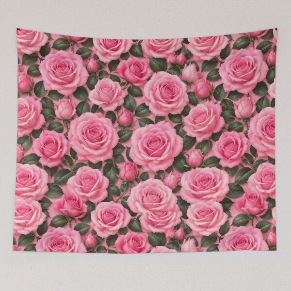 Item preview, Blush Rose Garden – Seamless Pink Floral Pattern designed and sold by ITSimagination.