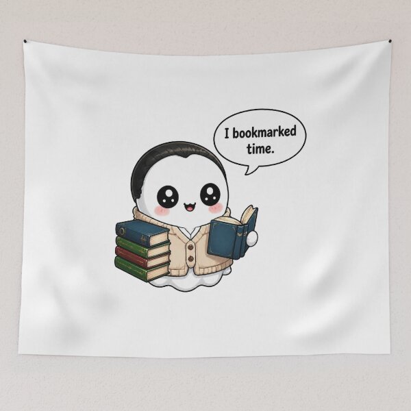 Item preview, Bookish Ghost Librarian designed and sold by Icareis-Studios.