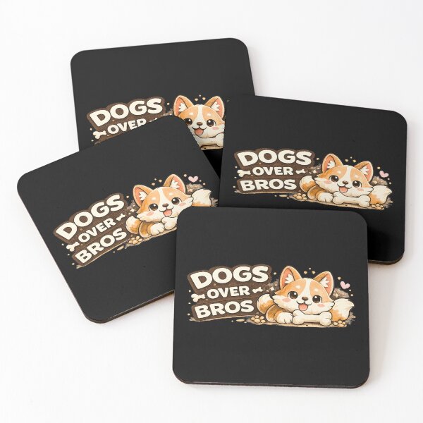Item preview, Dogs Over Bros Funny Corgi Dog Lover Gift Girl designed and sold by Hobby-up.