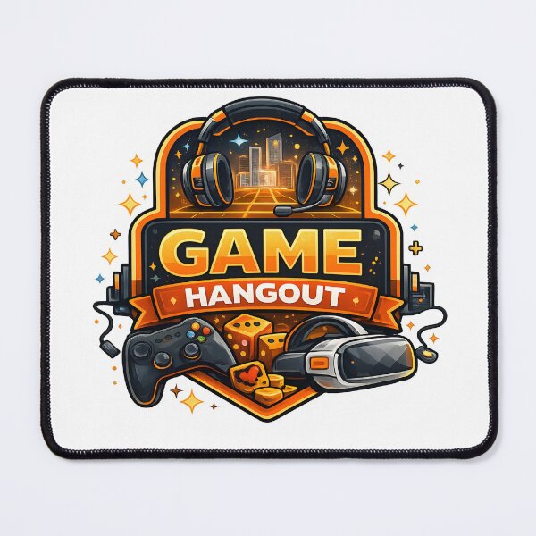 Item preview, Gaming Community Game Hangout Retro VR Gamer Design Virtual World Gaming Room Artwork designed and sold by Mahmoud Salah.