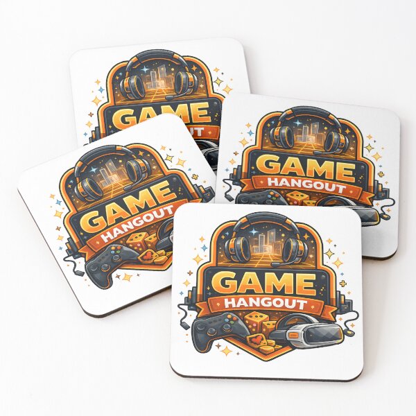 Item preview, Gaming Community Game Hangout Retro VR Gamer Design  Virtual World Gaming Room Artwork designed and sold by Mahmoud Salah.