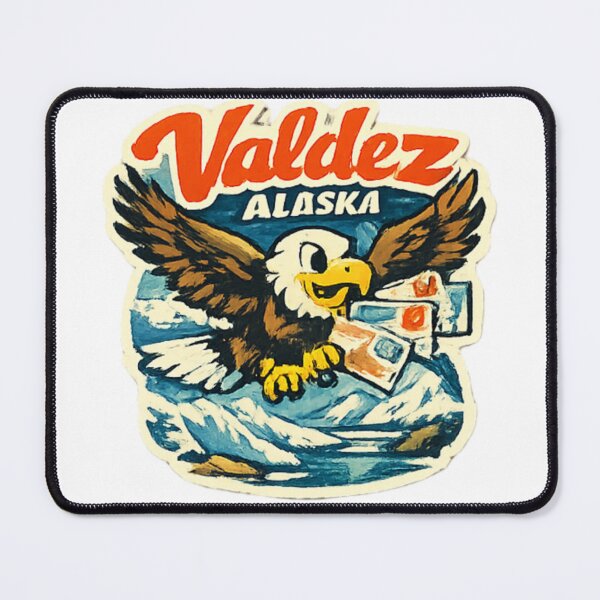Item preview, Valdez Alaska - Funny eagle designed and sold by DamioPolArt.