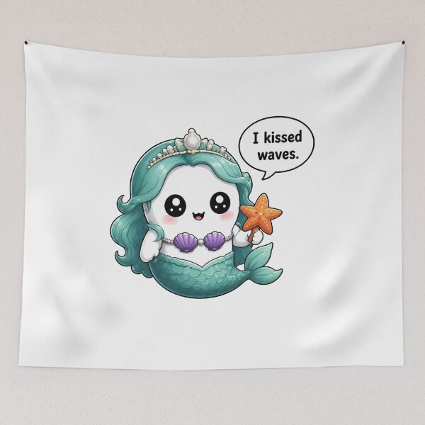 Item preview, Ocean Ghost Mermaid designed and sold by Icareis-Studios.