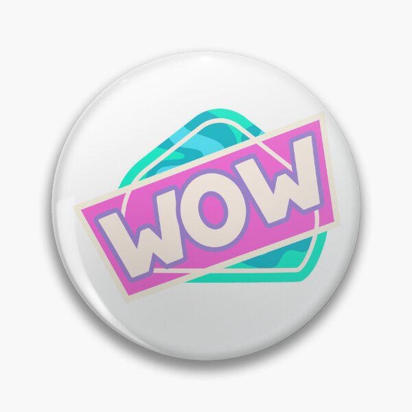 Item preview, Wow Y2K Retro Aesthetic Sticker designed and sold by TrendHub-365.