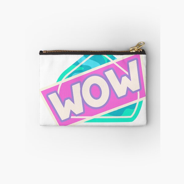 Item preview, Wow Y2K Retro Aesthetic Sticker designed and sold by TrendHub-365.