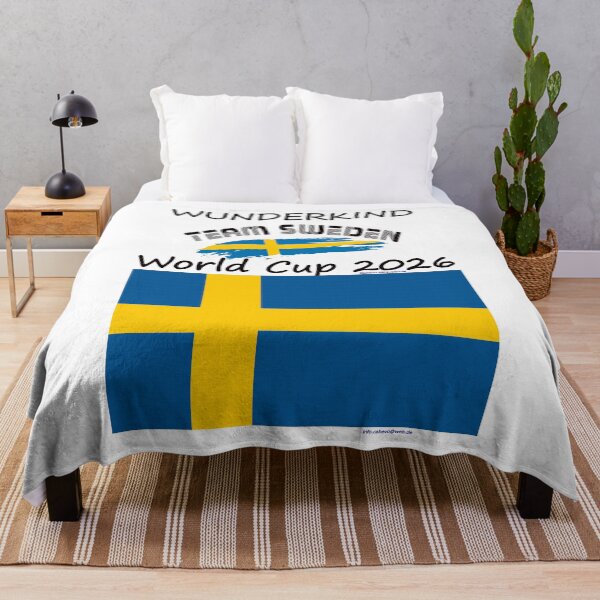 Item preview, Sweden Fan T‑Shirt world Soccer Cup 2026 SWE outfit designed and sold by cabevo.