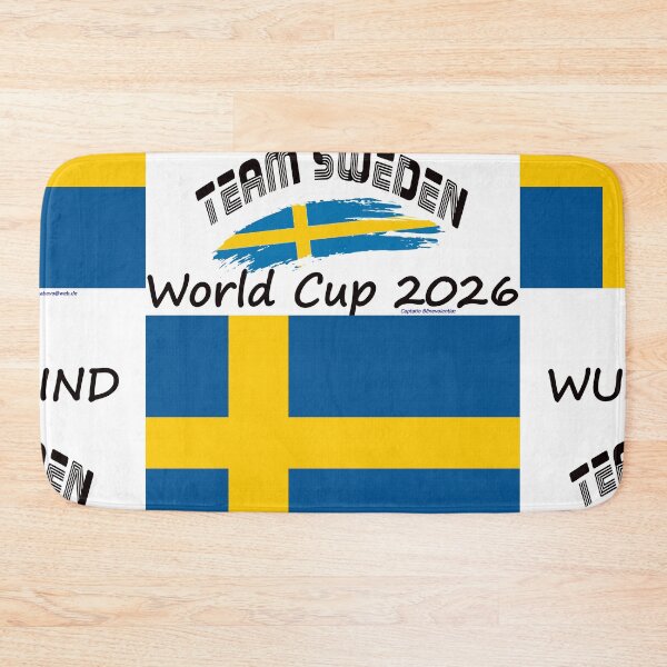 Item preview, Sweden Fan T‑Shirt world Soccer Cup 2026 SWE outfit designed and sold by cabevo.