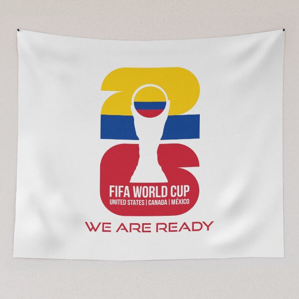 Item preview, Colombia World Cup 2026 We Are Ready Trophy Sticker designed and sold by topprinting.