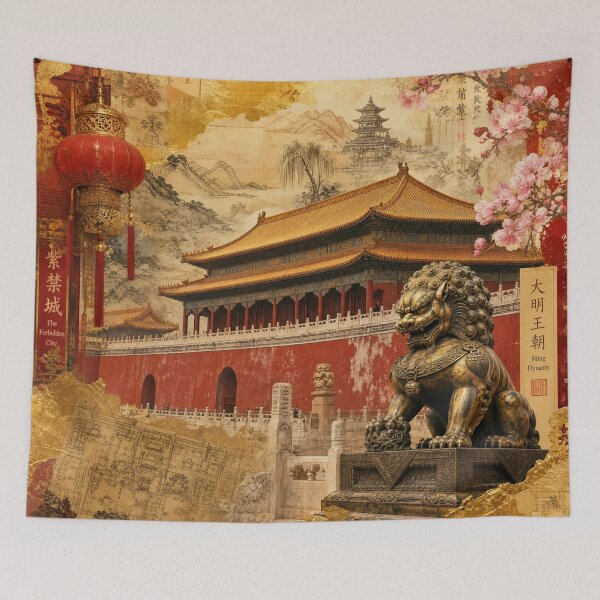 Item preview, Forbidden Grandeur: Imperial City of China designed and sold by DarVibe Designs.