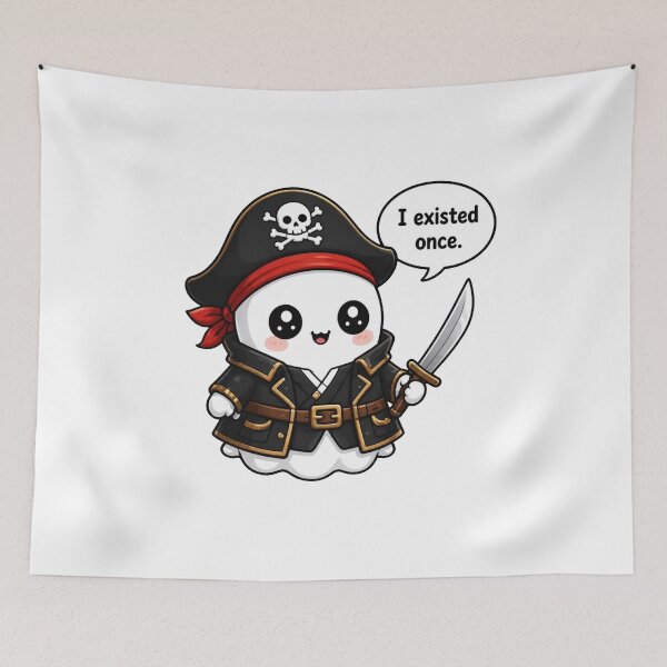 Item preview, Ghostly Pirate Adventurer designed and sold by Icareis-Studios.