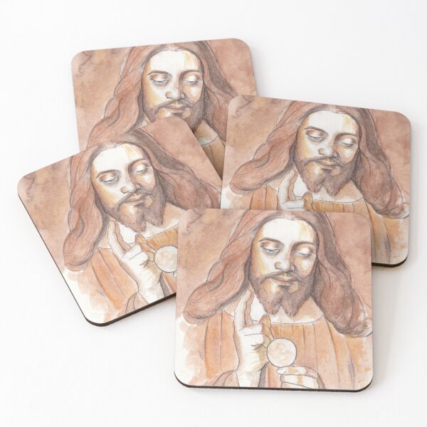 Aperçu de l'œuvre Jesus and the Saint Sacrament créée et vendue par TheGoodSheperd.