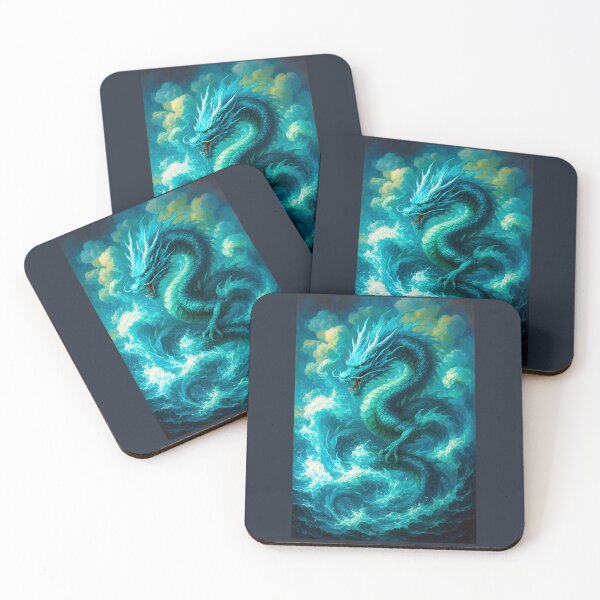 Item preview, ⚡ ELEMENTAL DRAGONS COLLECTION ⚡- WATER - v4 designed and sold by WheelieGdArt.