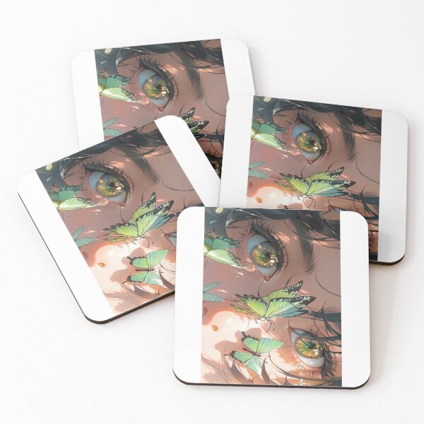 Item preview, Butterfly Eyes Fairy Anime Art designed and sold by animenosekaiii.