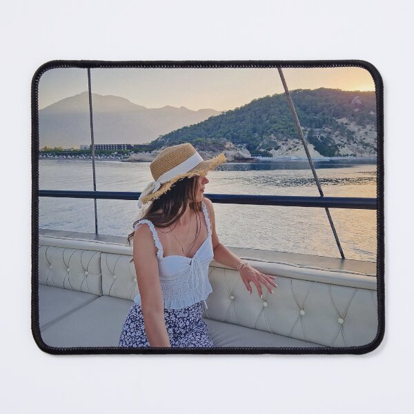 Item preview, woman sailing the Turkish coast designed and sold by psychoshadow.