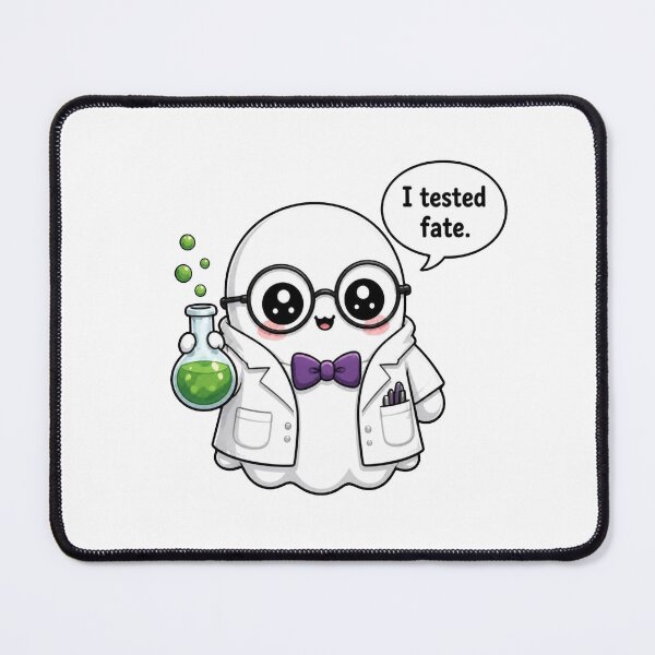 Item preview, Curious Ghost Scientist designed and sold by Icareis-Studios.