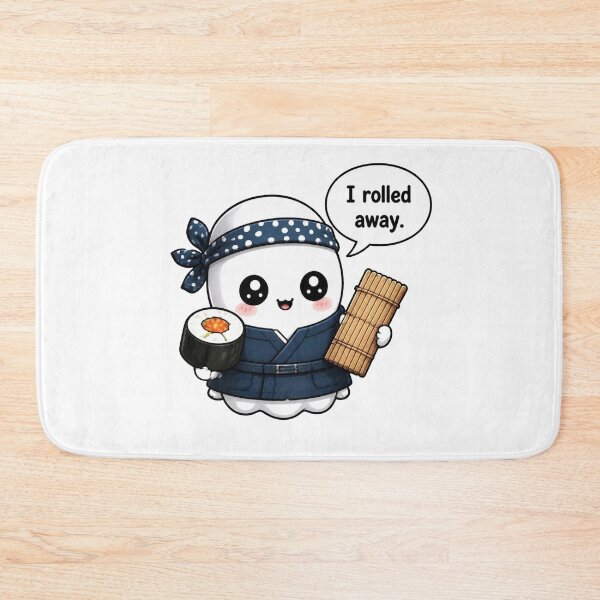 Item preview, Ghostly Sushi Master designed and sold by Icareis-Studios.