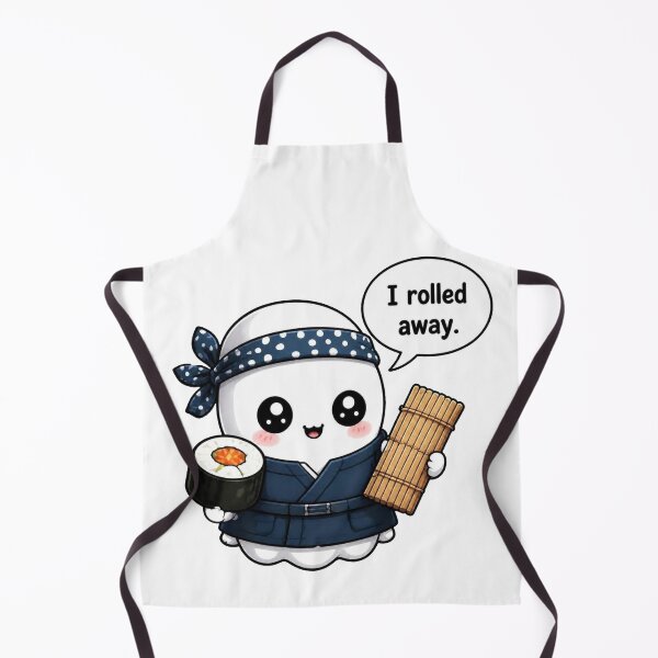 Item preview, Ghostly Sushi Master designed and sold by Icareis-Studios.