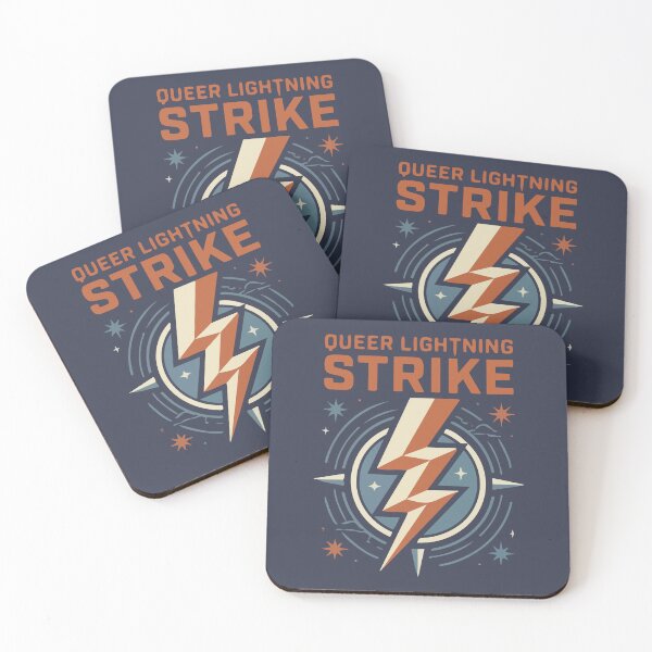 Item preview, Queer Lightning Strike designed and sold by tigrootiger.