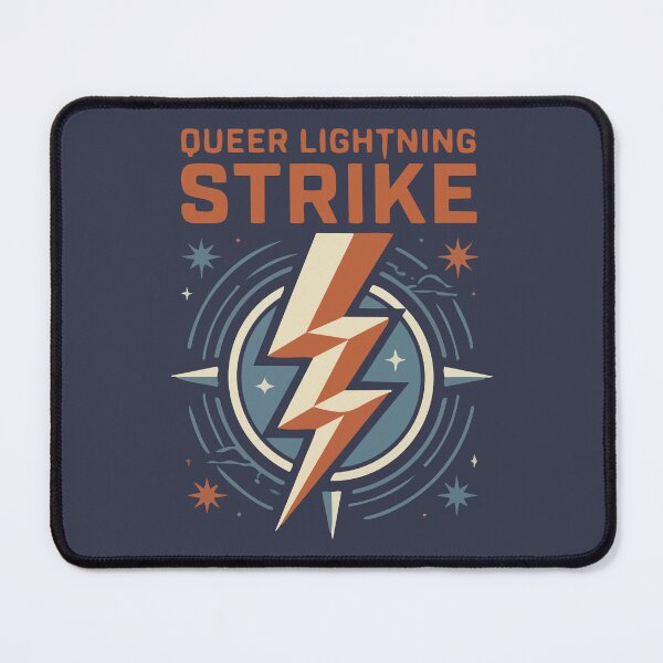 Item preview, Queer Lightning Strike designed and sold by tigrootiger.