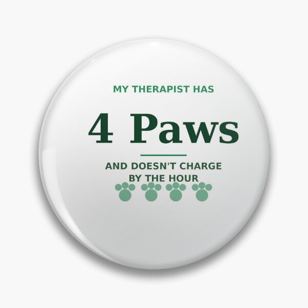 Item preview, My Therapist Has 4 Paws Tee designed and sold by MONO LAB .