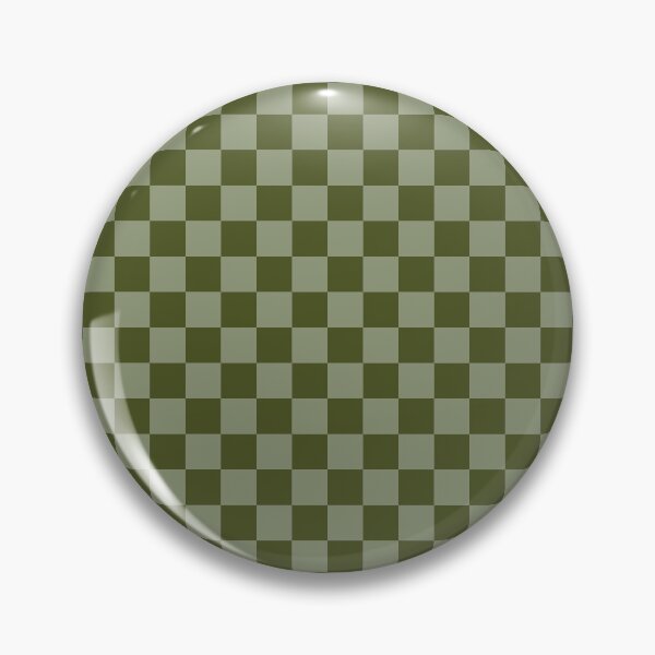 Item preview, Army green & artichoke checkered designed and sold by Mint + Midnight.
