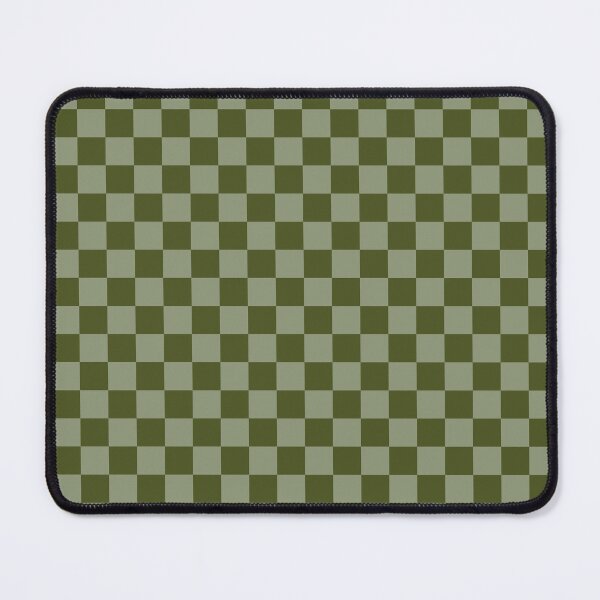Item preview, Army green & artichoke checkered designed and sold by Mint + Midnight.
