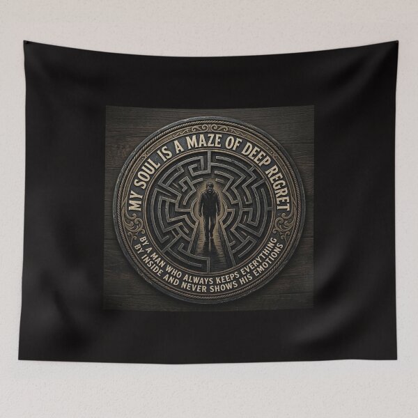 Item preview, My Soul Is A Maze Of Deep Regret (HQ) designed and sold by JVP Universe.