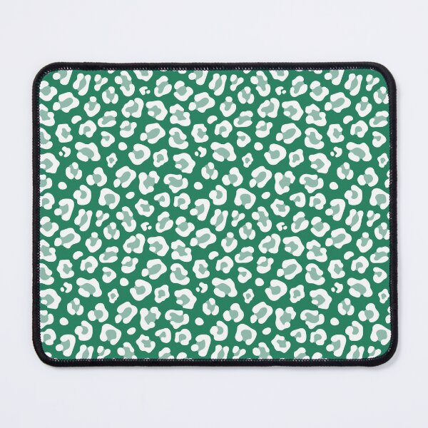 Item preview, Green and White leopard print designed and sold by pattern-archive.
