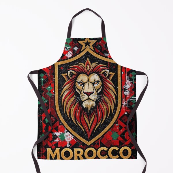 Item preview, Morocco Atlas Lion Crest T-Shirt designed and sold by djovan.