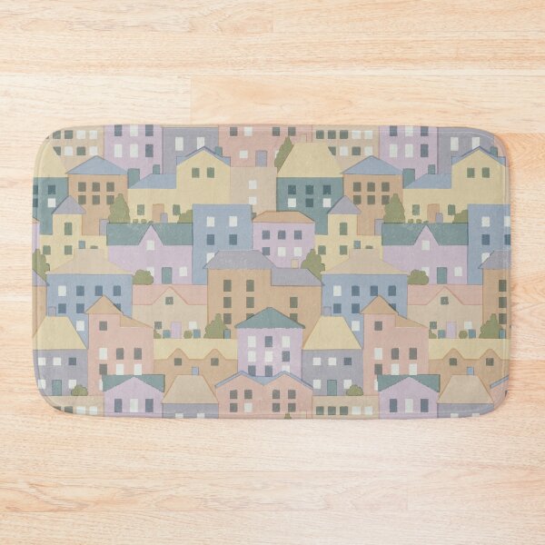Item preview, Colourful Village 7 designed and sold by knitetgantt.