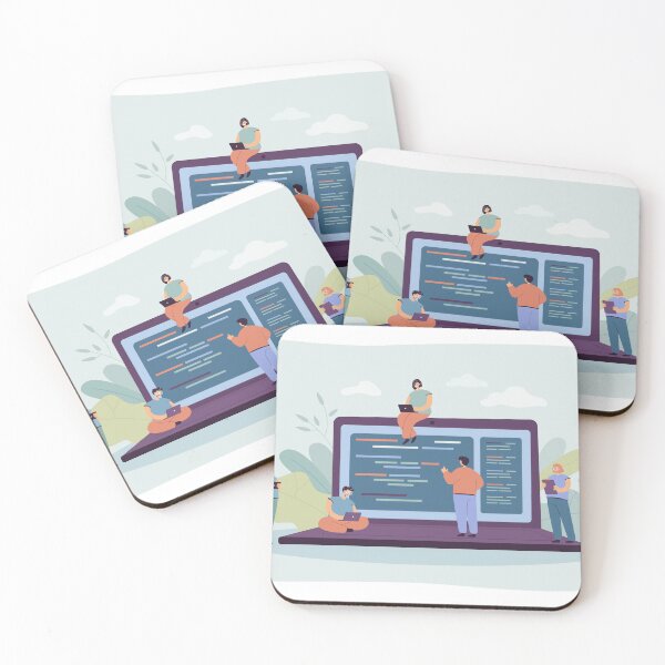 Item preview, Tiny Coders Building Together designed and sold by Mohammed-Aydan.