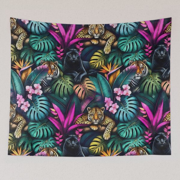 Item preview, Big Cat Dreams Seamless Surface Pattern designed and sold by taiche.