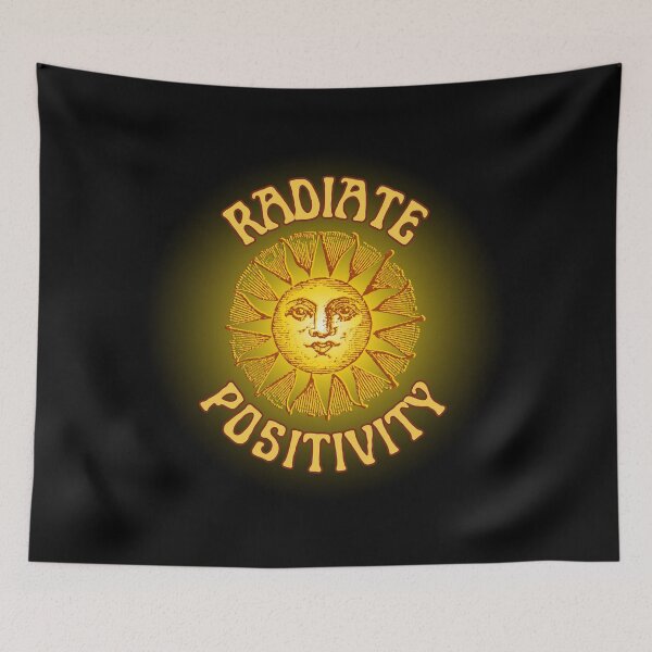 Item preview, Radiate Positivity Retro Sun Vintage Boho Design designed and sold by Kattcatty.