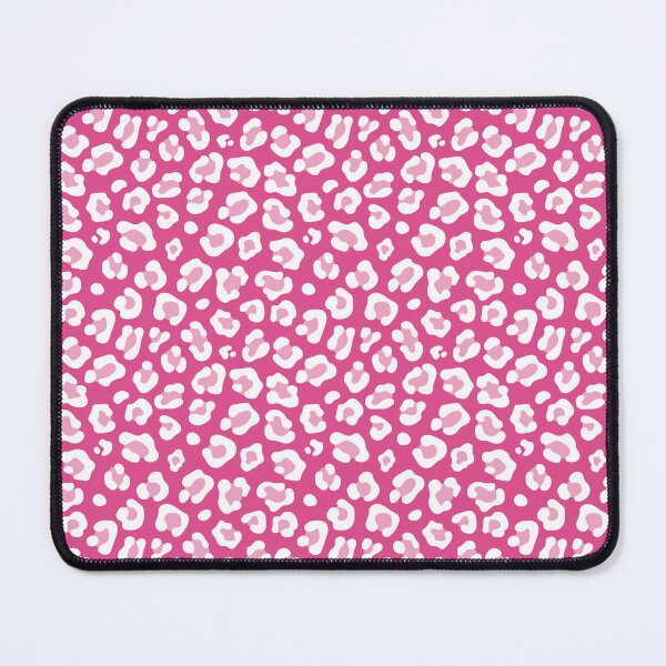 Item preview, Hot Pink and White leopard print designed and sold by pattern-archive.